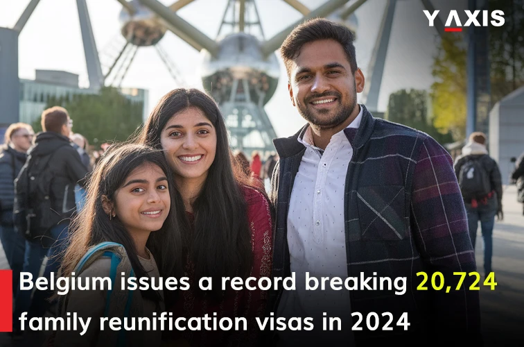 Belgium issues a 20,724 family reunification visas